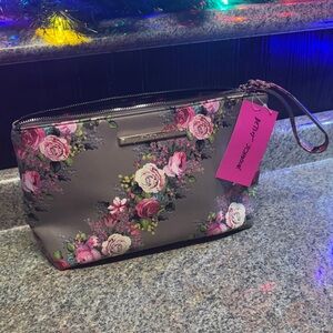 Betsey Johnson Floral Wristlet